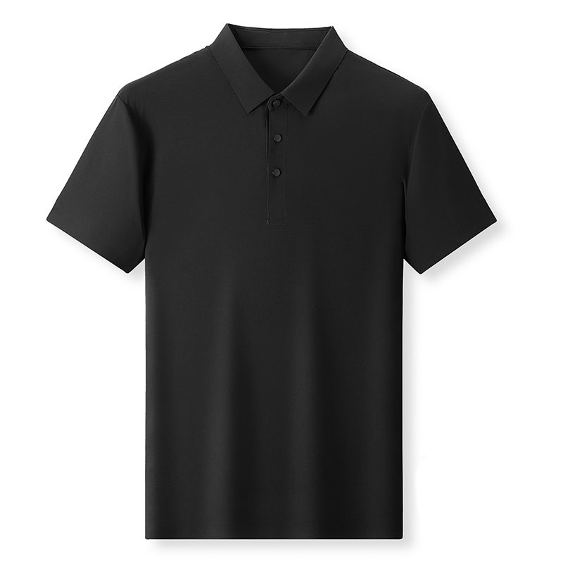 POLO Men's Summer New Outdoor Sports Quick drying Breathable Collar Short sleeved T-shirt