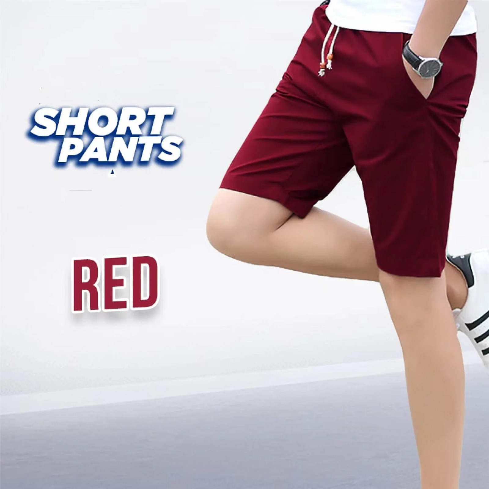 summer mens plus size sports shorts pure cotton casual pants mid length shorts beach pants comfortable cropped pants 250509