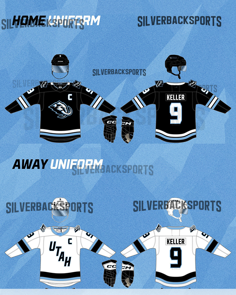 Personalized Custom Hockey Jersey Clayton Keller 2024 25 Inaugural Season Patch Utahs Hockey Club McBain Logan Cooley Guenther Cole Mikhail Sergachev 