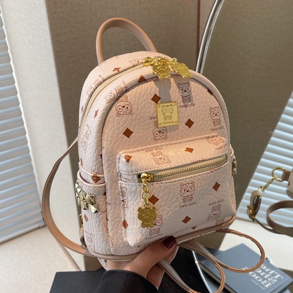 Autumn Trendy Female Student Backpack with Spacious Compartment Designer bag