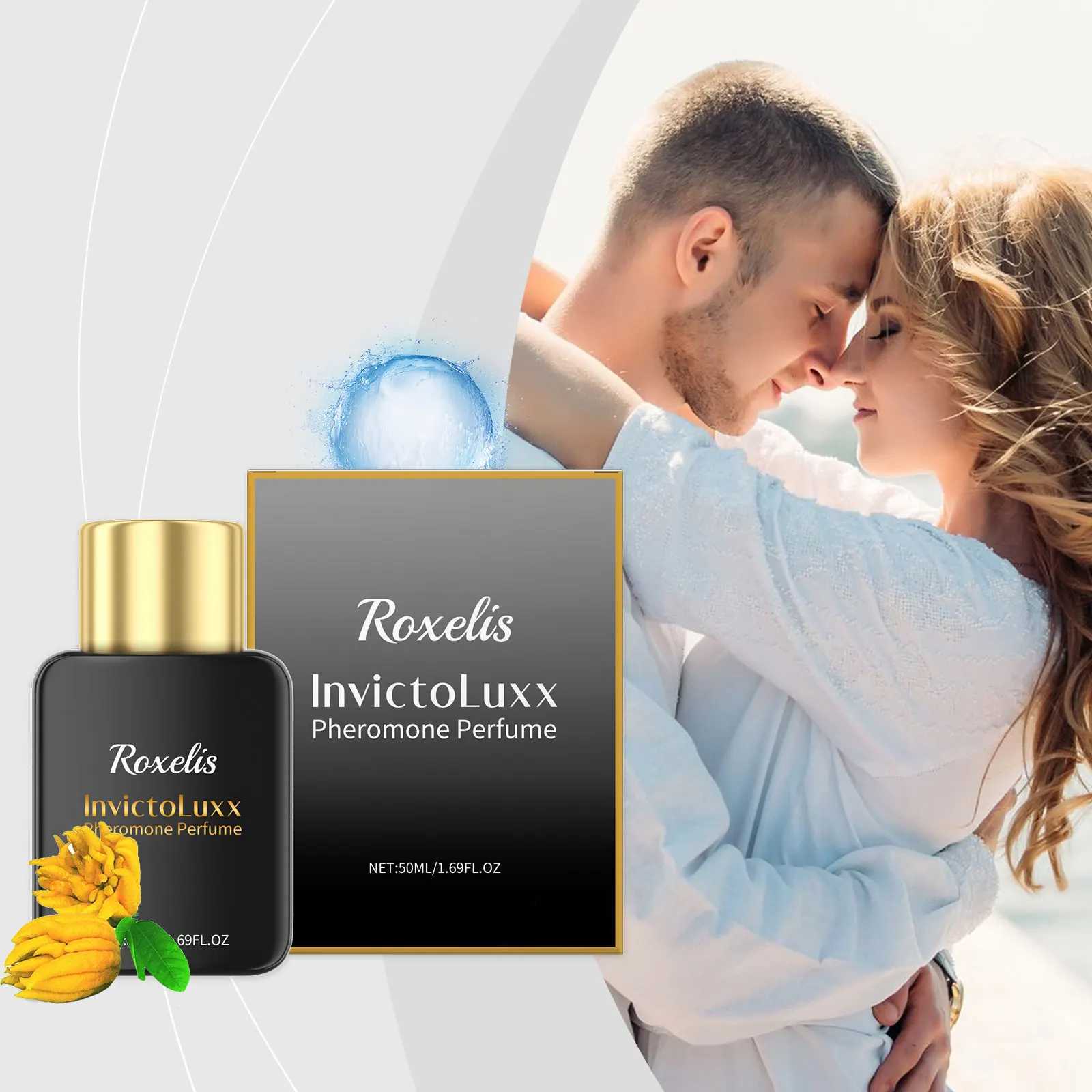 Roxelis 50ml Pheromone Perfume Spray Men Light Fragrance Fresh Increase Charm Flirting Bergamot Scent Dating Glamour PerfumeXJ250512