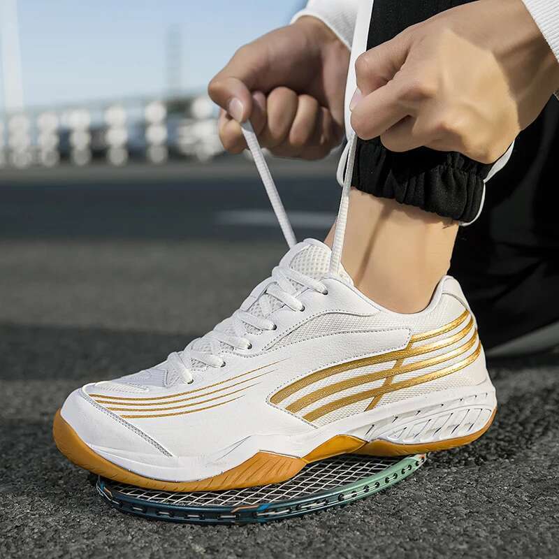 Men Badminton High Quality Golf Casual Wear Resistant Outdoor Sneakers Handball Unisex Breathable Volleyball Shoes