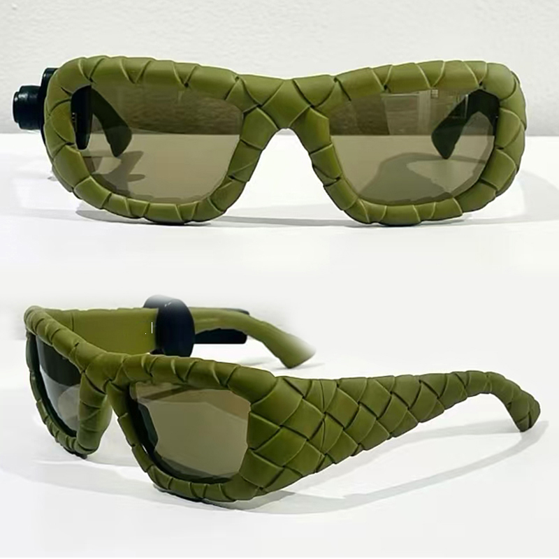 Designer Sunglasses For Women Men Woven Frame Model B1303 Luxury Sunglasses Outdoor Sports Oversized Goggles UV400 Fashion Glasses With Box