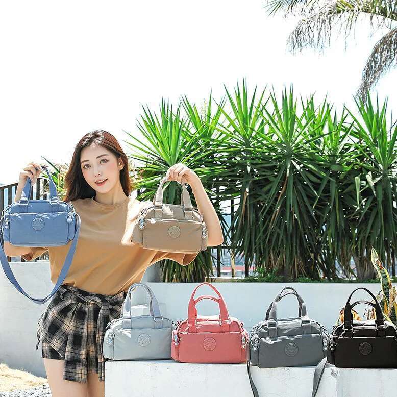 Women's Crossbody New Lightweight Versatile Multi-Pocket Casual Handbag For Shopping - Stylish Simple Shoulder Bag