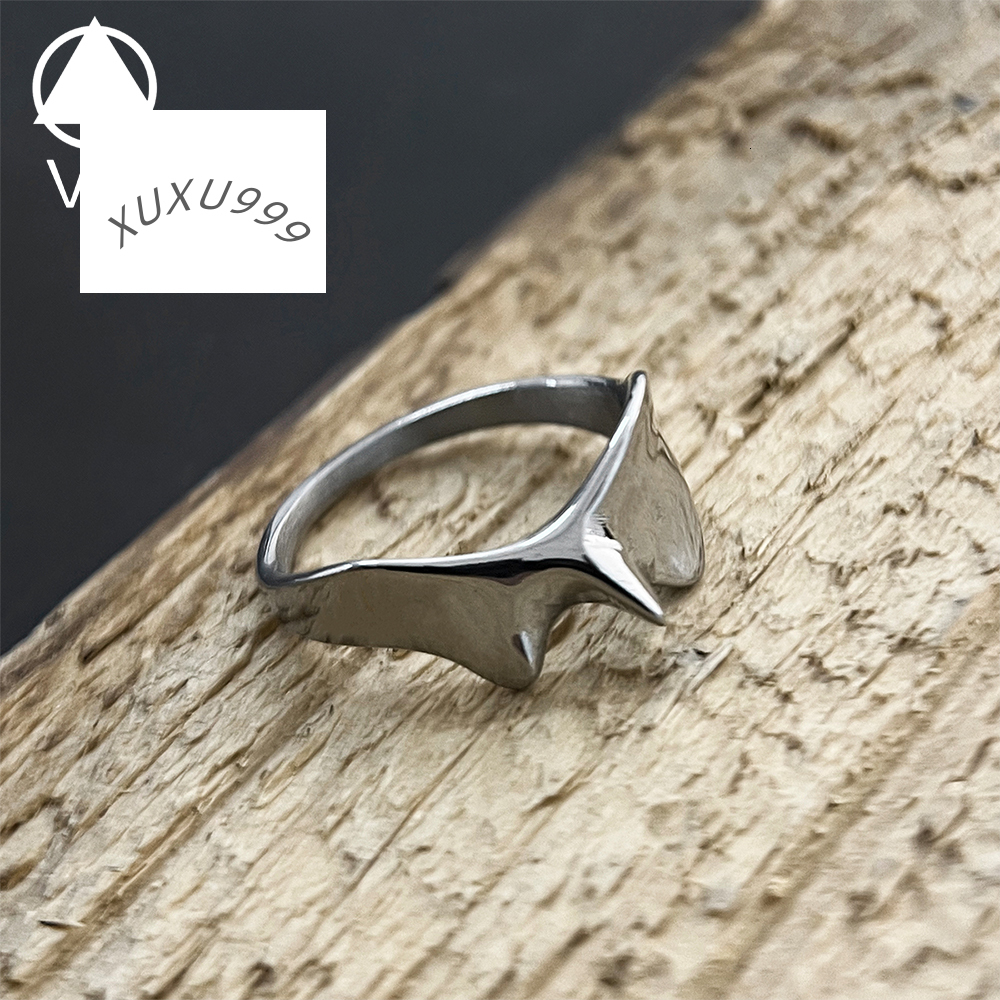 VAF Irregular Shape Anel Masculino Anillos Para Hombre Acero Inoxidable Stainless Steel Irregular Ring for Men Women
