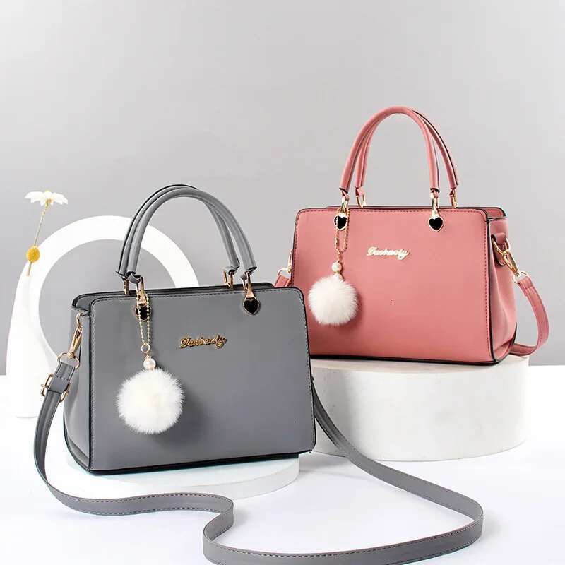 Shoulder Handbag Women Vintage Messenger Bags Fashion Top-Handle Composite Bag Purse Wallet Leather
