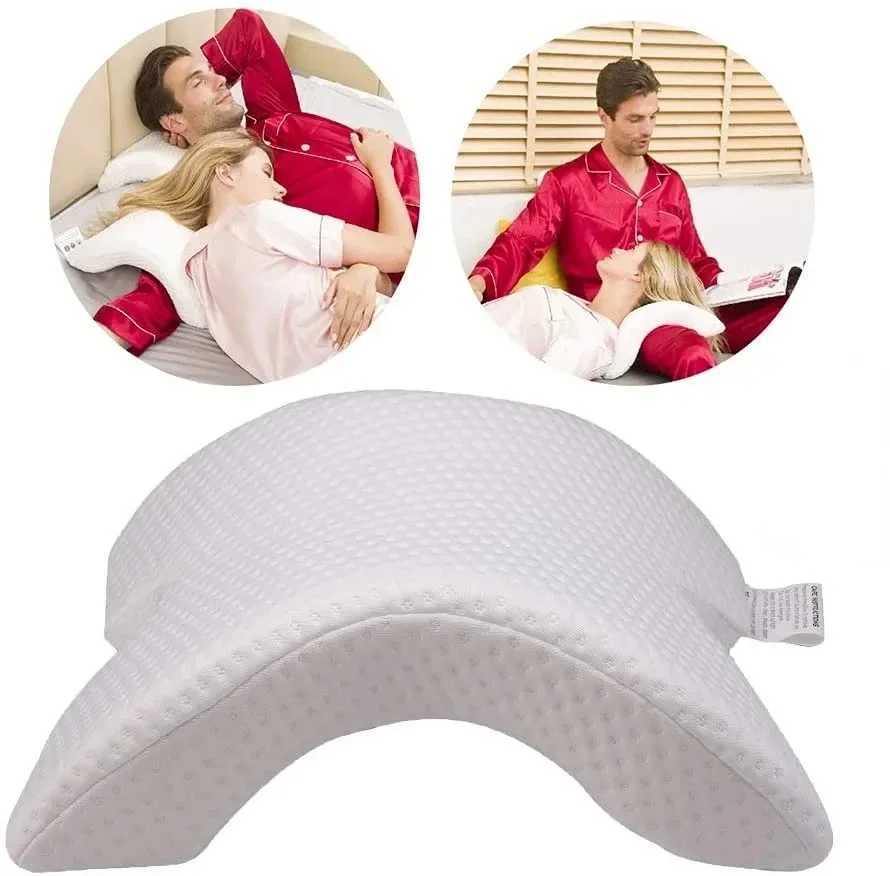 U-Shaped Curved Orthopedic Pillow for Sleep Memeory Foam Hand Hollow Orthopedic Products Neck Travel Side Sleepers Neck massageW250512