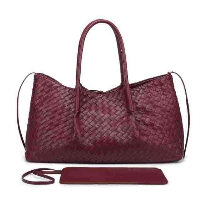 hand woven shoulder tote large capacity mommy bag versatile crossbody for travel