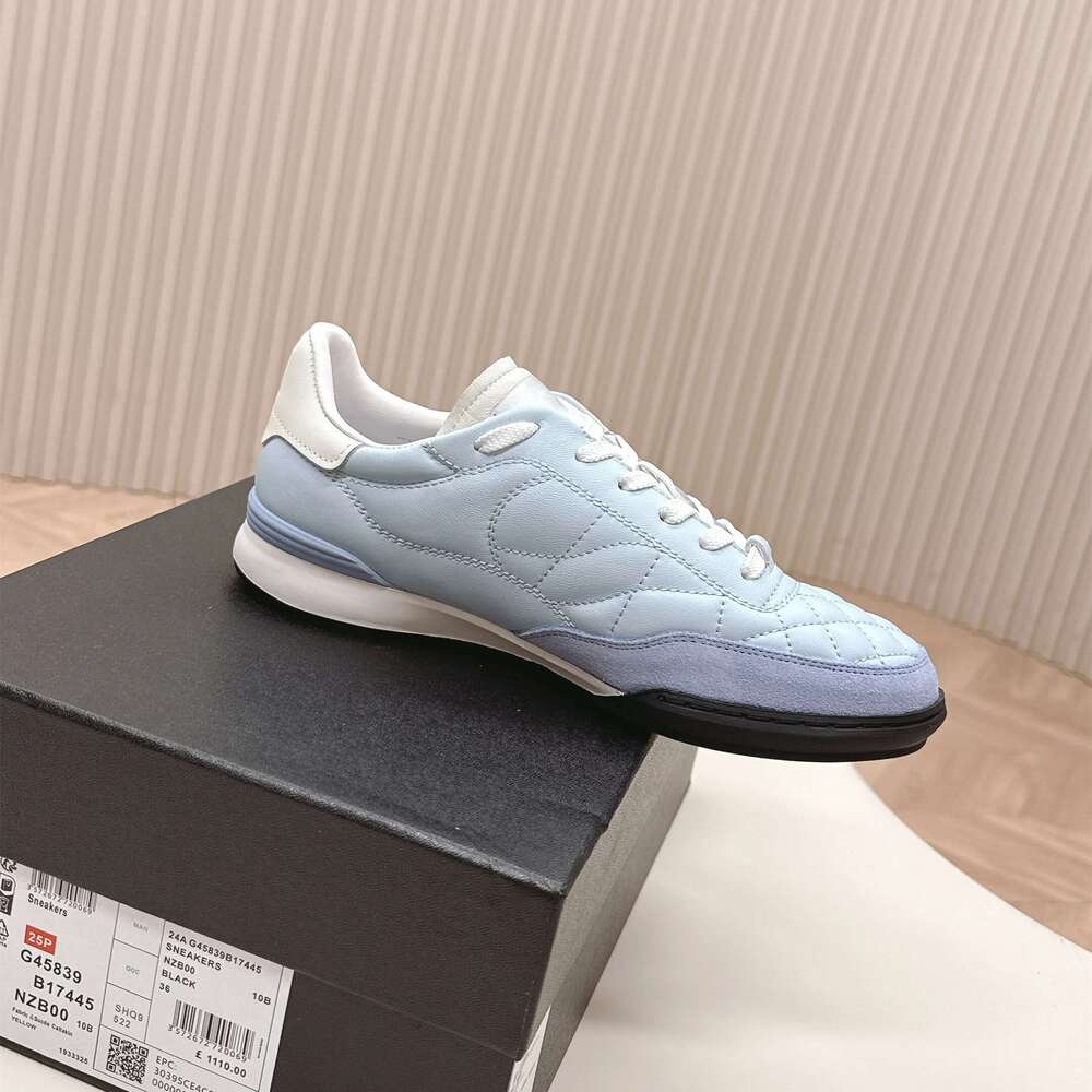 Women Genuine Leather Sneakers Natural Cow Suede Sewing Sports Leisure Flats Round Toe Designer Shoes Zapatillas De Mujer