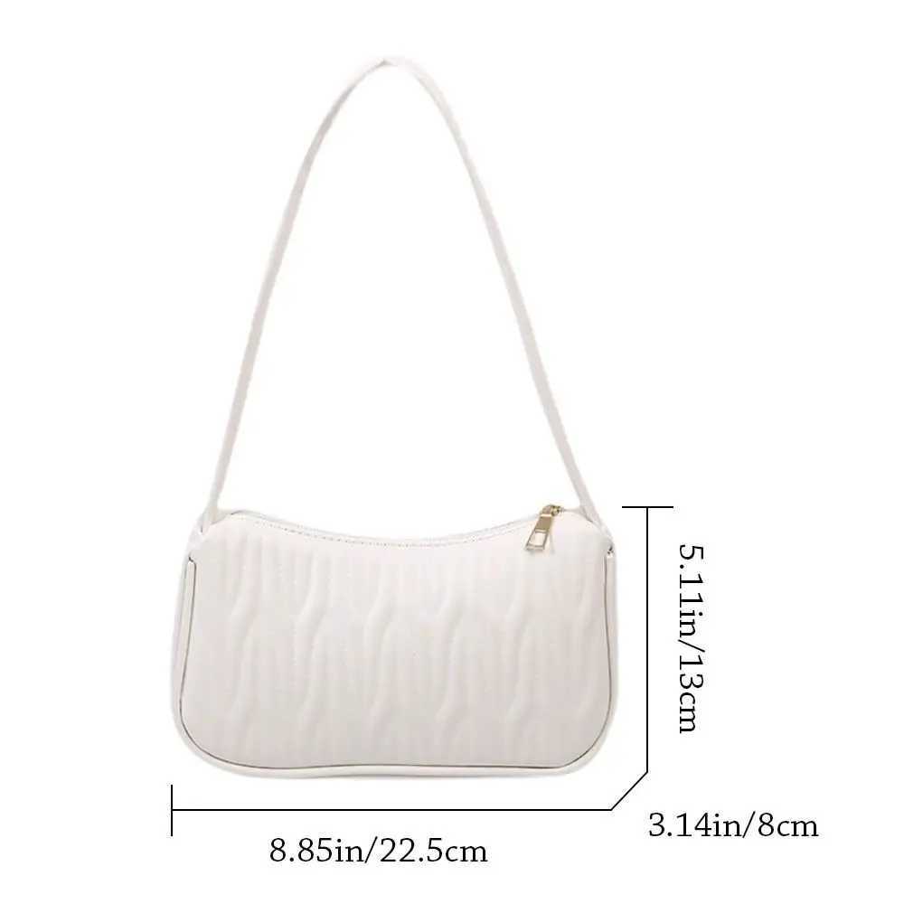 Fashion Women Handbag PU Leather Shoulder Bags Female Casual Solid Color Messenger Bag for Women Luxury Underarm BagXJ250512