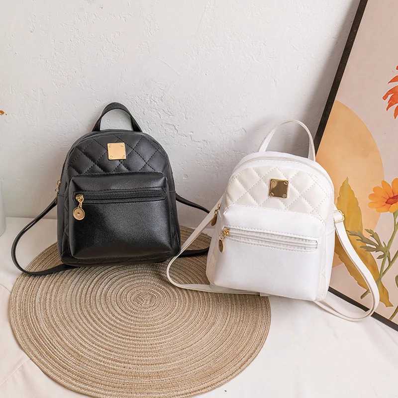 Fashionable Casual Backpack Leather Waterproof Large Capacity Backpack High Quality Classic Womens s Travel Shoulder Bag Z250512-1