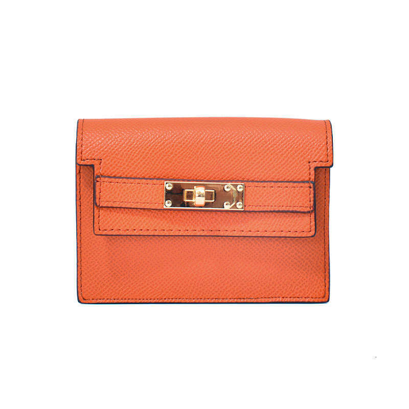 Designer Bag Chic Minimalist Wallet by Women Sleek Pouch Featuring Various Compartments & Perfume Tabs