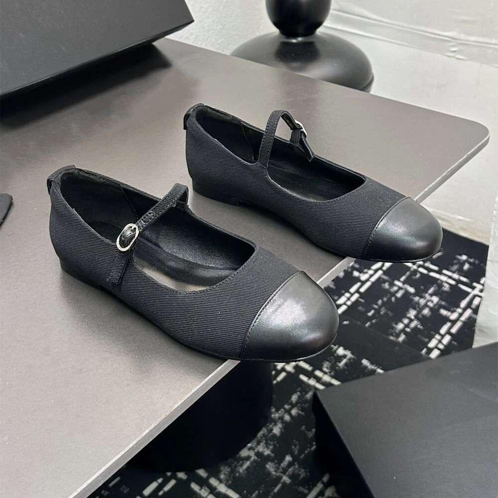Women Size35-41 Embroider Flats Mary Janes Genuine Leather Low Heels Round Toe Roman Designer Shoes Zapatillas De Mujer