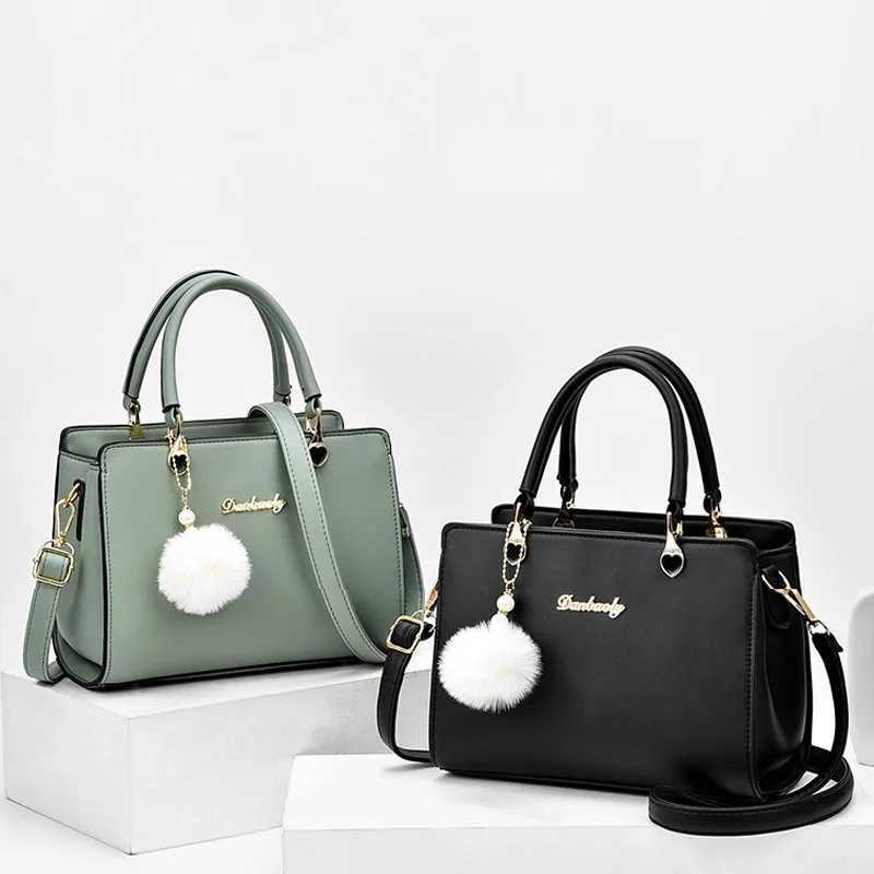 Women Fashion Casual Large Capacity Handbag Luxury Designer Shoulder Crossbody Bags Lady PU Leather Travel Shopper TotesXJ250512