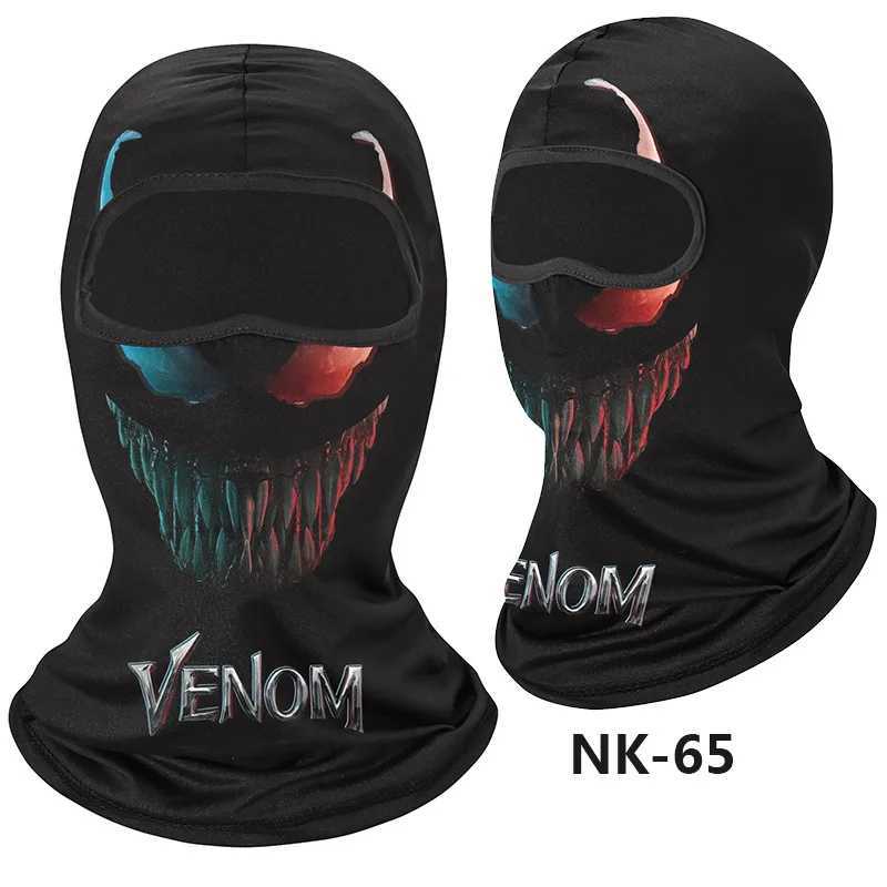 Skull Men Balaclava Mask Cycling Hat Sunscreen Face Cover Motorcycle Bicycle Headgear Full Face Bandana Breathable Windproof CapW250512