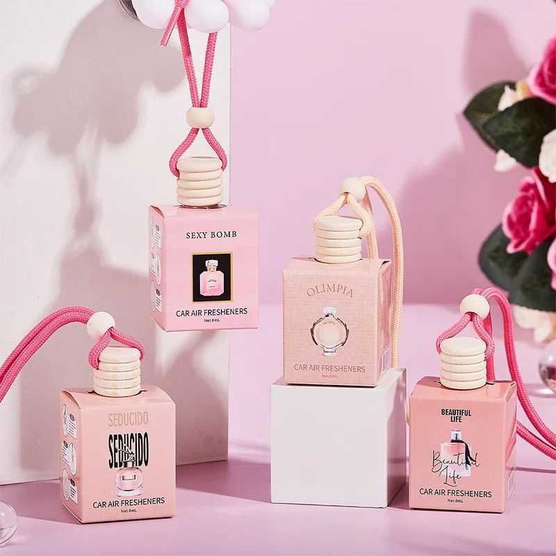 Fresh Natural Perfume Unisex Lasting Car Aromatherapy Eau De Toilette Cute Fruity Charm Deodorant Lanyard Decorative PerfumeXJ250512