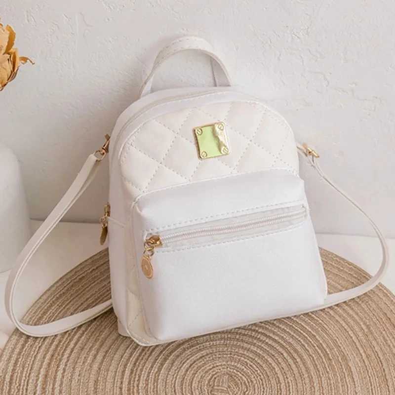 Fashionable Casual Backpack Leather Waterproof Large Capacity Backpack High Quality Classic Womens s Travel Shoulder Bag Z250512-1