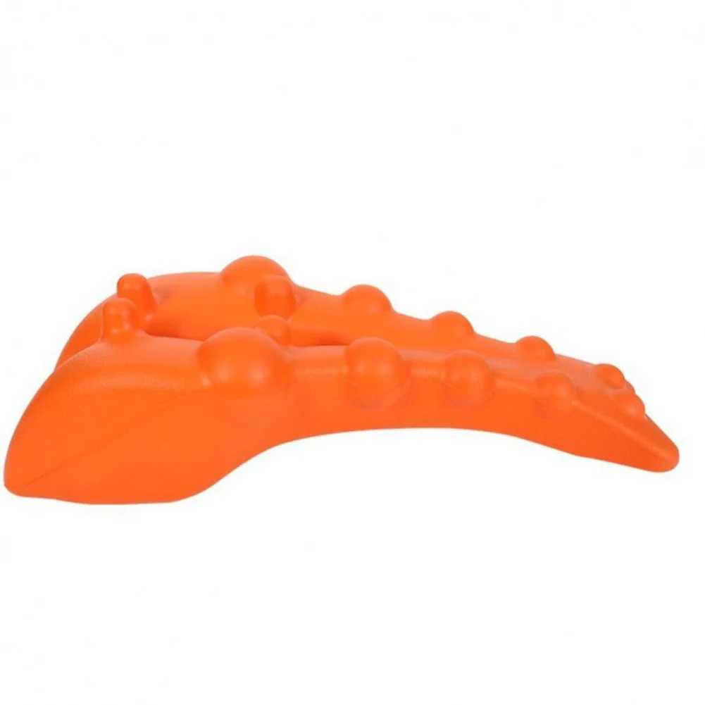 Cervical Traction Device Ergonomic Trigger Point Massager Tool Portable Cervical Spine Massage Pillow for Neck Shoulder BackW250512