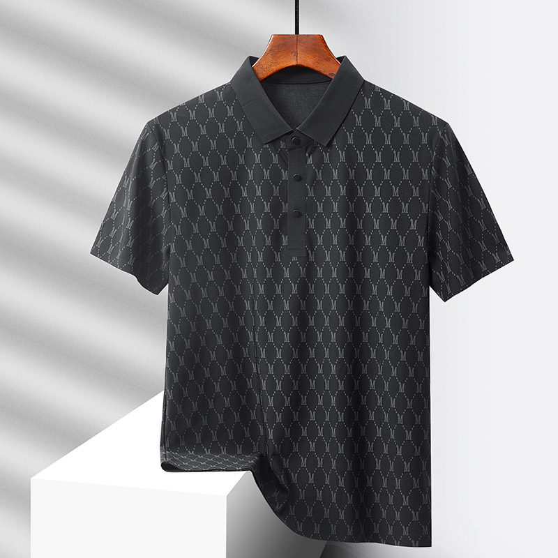 Men's Summer Casual Outdoor Sports Polo Shirt Men's Short Sleeve Loose Comfortable Collar T-shirt Men's Style