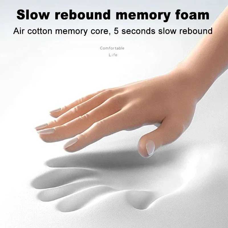 Multifunction U-Shaped Sponge Core Neck Pillow Slow Rebound Soft Travel Pillow For Sleeping Cervical Health Massage Nap PillowsW250512