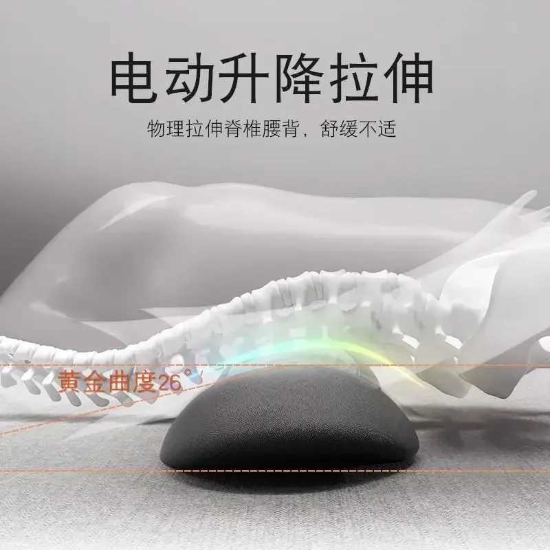 Lumbar Traction Heating Support Lumbar Pillow Bed Support Lumbar Pad Massage Cushion Massager Neck support Neck painW250512