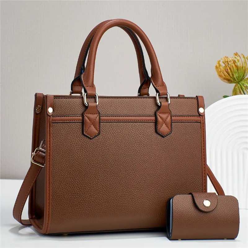 3Piece Set Retro Female Handbag Hot Sale Women Shoulder Bags Fashion Designer Handbag Womens Casual Shoulder Messenger BagW250512