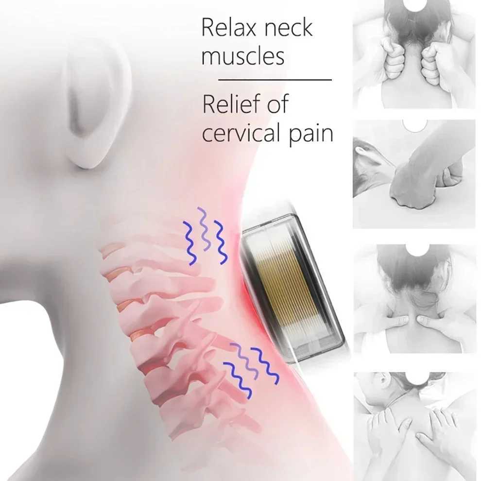Home Massage U-shaped Pillow Memory Cotton Portable Car Travel Electric Neck and Neck Massager U-shaped Massage Pillow Neck painW250512