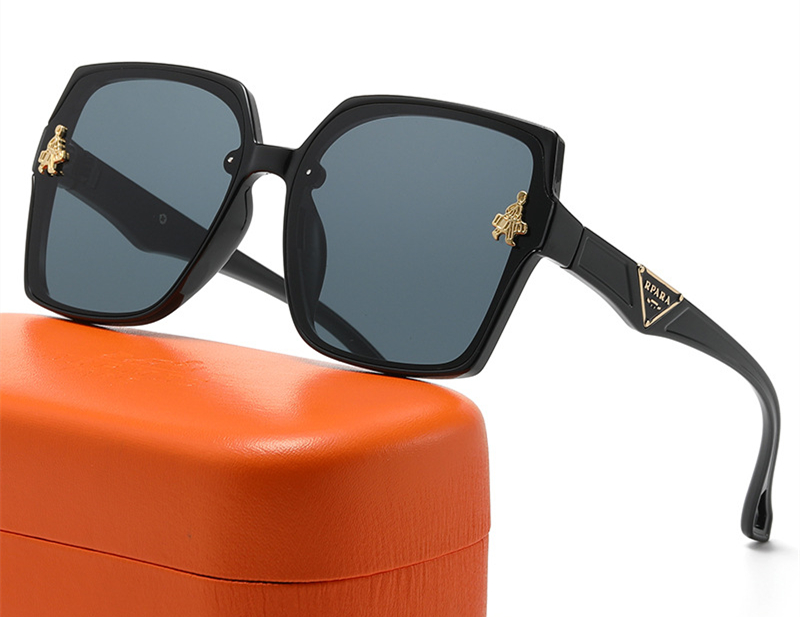 Designer sunglasses free shipping 2025 new fashionable high-end texture light luxury UV resistant sunglasses for men and women