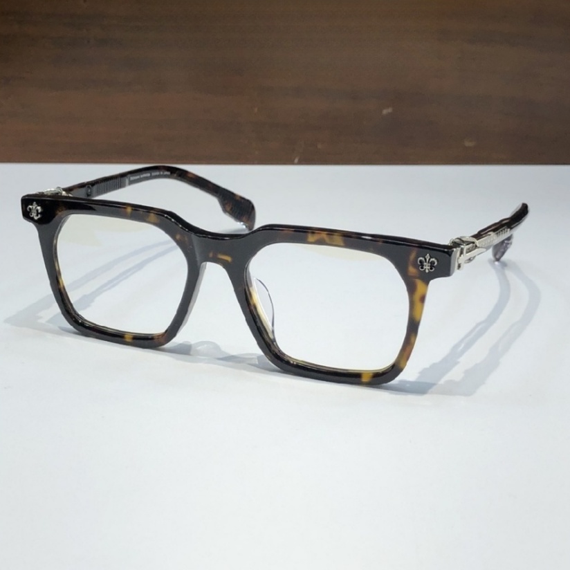 High Quality Men optical glasses Classic Luxury Designer Women eyeglass Titanium Punk Business Design Prescription Spectacle Frames with box 8266 SIZE