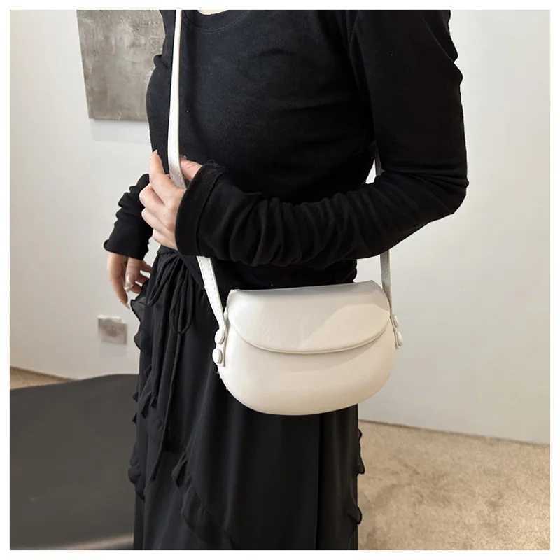 Simple Design Solid Color Womens Crossbody Bags For Daily Used Adjusted Strap PU Leather Casual Shoulder Bag Ladies Handbags Z250512