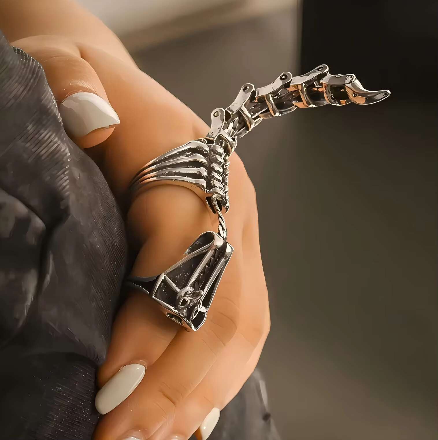 Retro Scorpion Ring Movable Personality Punk Hip-hop Mens Open Ring Wholesale Alloy Ring for Men and Women Fashion Jewelry
