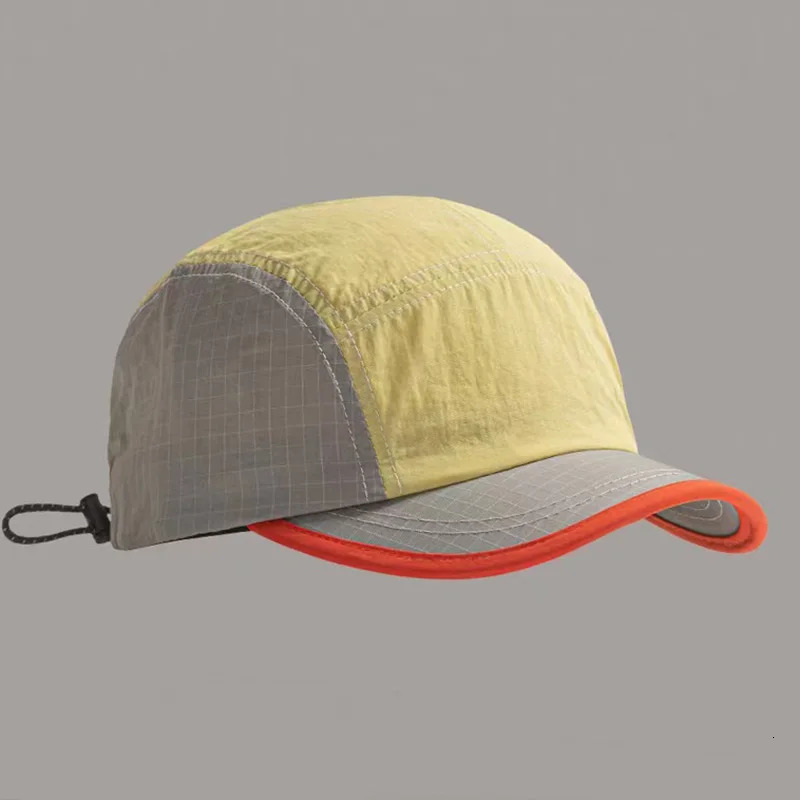 A MenS Short-Brim Cap Summer Style Breathable And Quick-Drying Baseball Hat Lightweight Soft-Top Duckbill Cap for Women 250512