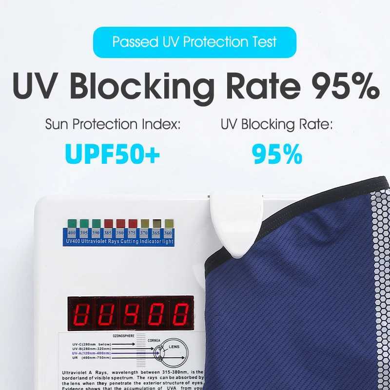 WEST BIKING Sun UV Protection Cycling Cap Summer Cool Bike Motorcycle Balaclava Hats Face Cover Outdoor Fishing Sports HeadwearW250512