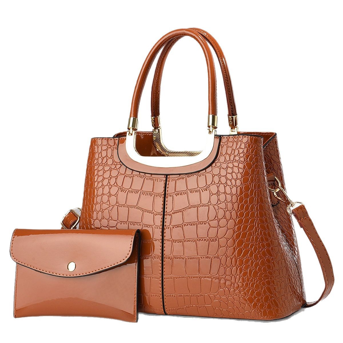 Free Shipping 2025 Trendy Stone Texture Shoulder Bag - Designer Large Capacity Tote for Women, Fashionable Crossbody Purse with Adjustable Strap