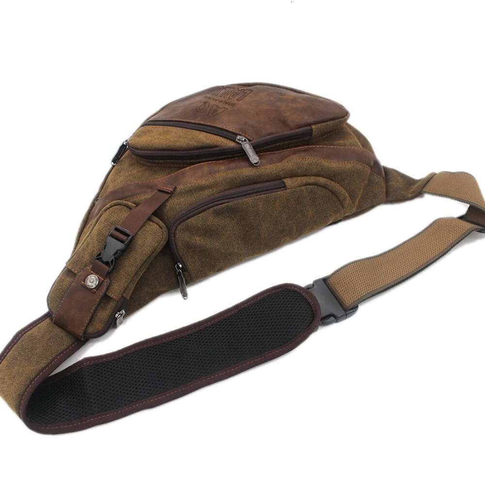 Men Sling Backpack Cross Body Messenger Chest Bag Rucksack Laptop Climb Military Sports Travel Canvas Male One Shoulder Bags