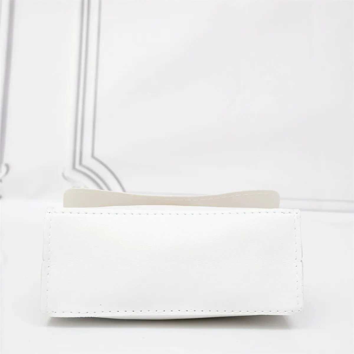 Women Fashion Simplicity Solid Color Handbag Niche Design Silk Scarf Mini Chain Single Shoulder Crossbody Bag Bandolera Z250512