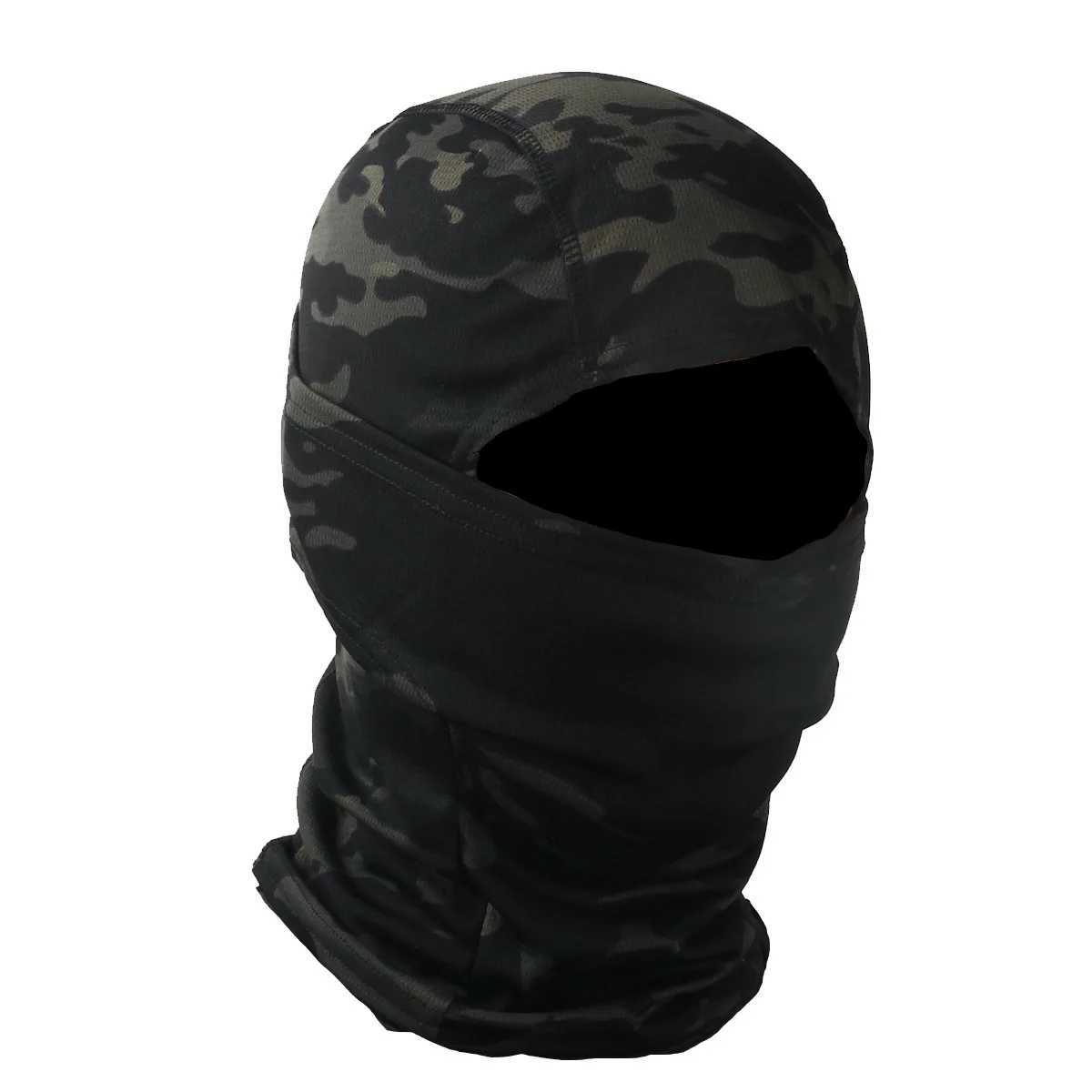 Camouflage Balaclava Full Face Mask CP Hat Hunting Bicycle Cycling Bandana Neck GaiterW250512