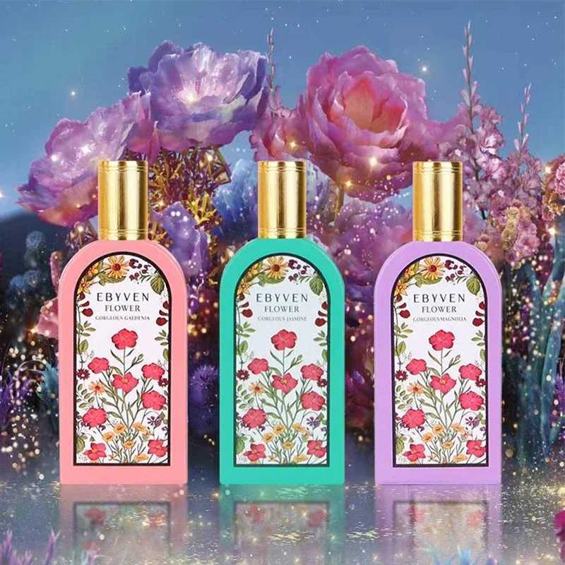 Body Perfume Long-lasting Fragrance Natural Fresh Floral Fragrance Gardenia Magnolia Jasmine Light Fragrance for Women 50mlXJ250512