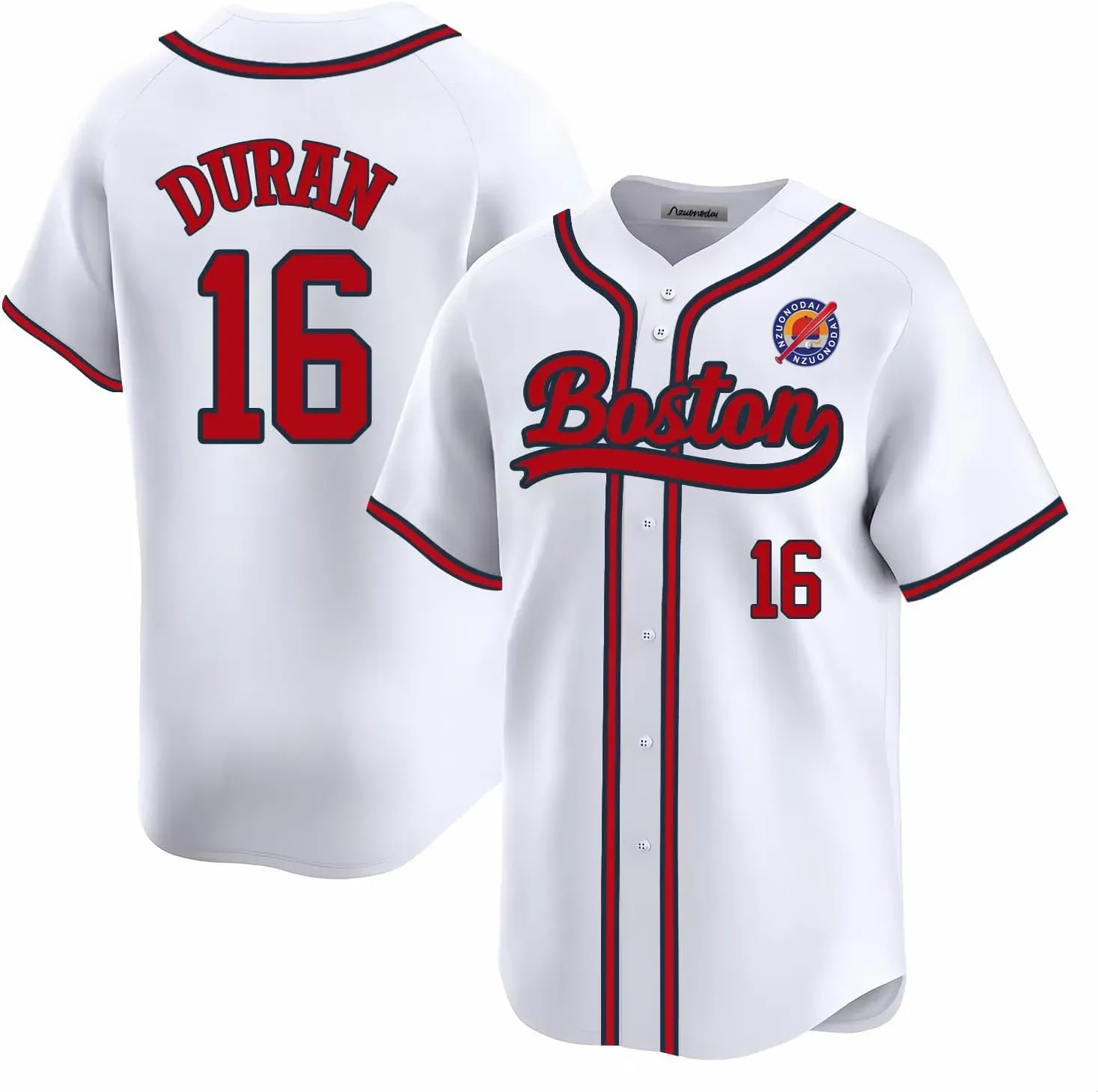 Mens/Youth Boston Baseball ed For Fans Red White Custom Jerseys This baseball uniform is a quick-drying custom-made sportswear for teenagers and adult