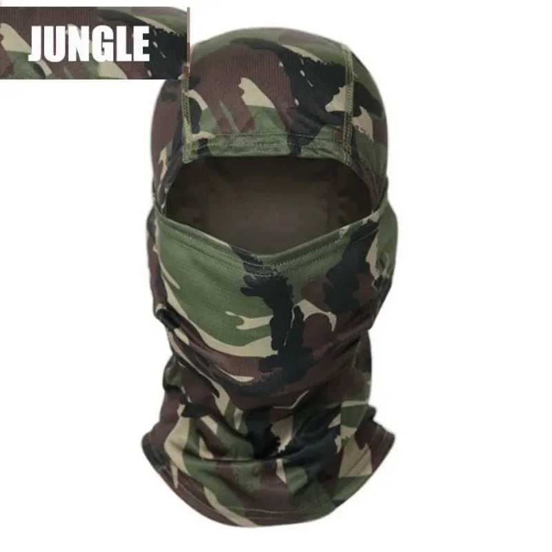 Multi-Pattern Tactical Balaclava Full Face Mask Shield Cover for Cycling Hunting Camouflage Hat Scarf Outdoor Sports GearW250512