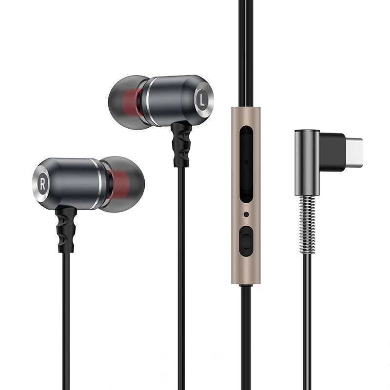 DAC Type Earphones Wired Headset USB Gamer Headphones Cable Handsfree Type-C Earbuds For 15 R250512