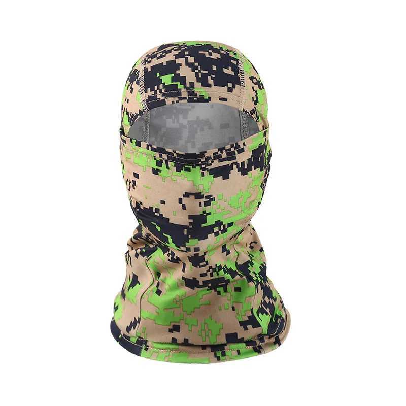 Camouflage Balaclava Full Face Mask Ski Bike Cycling Hunting Head Cover Scarf Blaclava Cap Bandanas Men M250512
