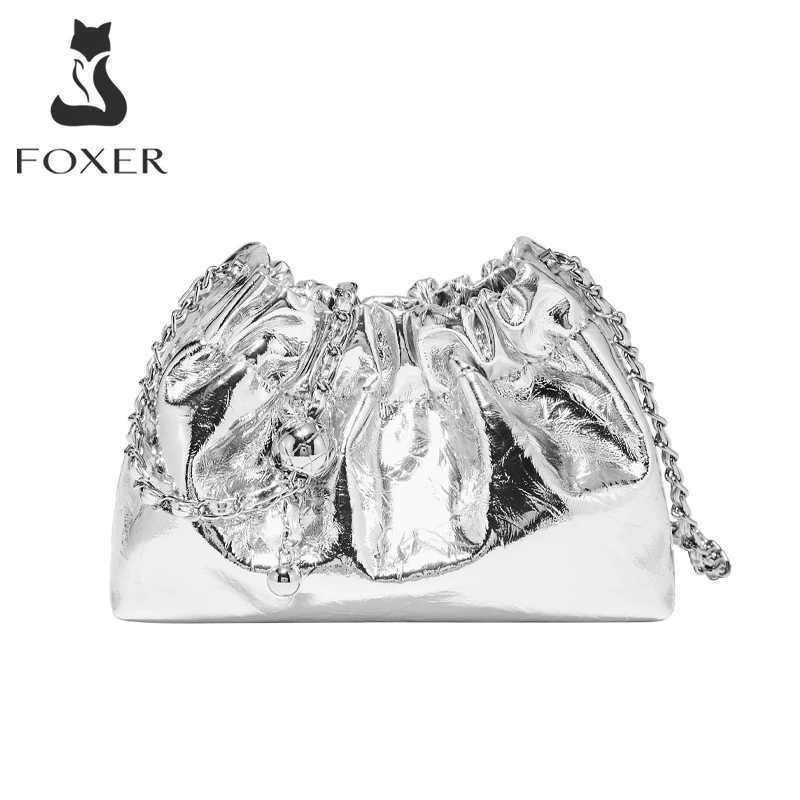 FOXER Genuine Leather Women Small Shoulder Bag Lady Fashion Mini Crossbody Handbag Purse Perfect Gift for Wife friend Z250512-1