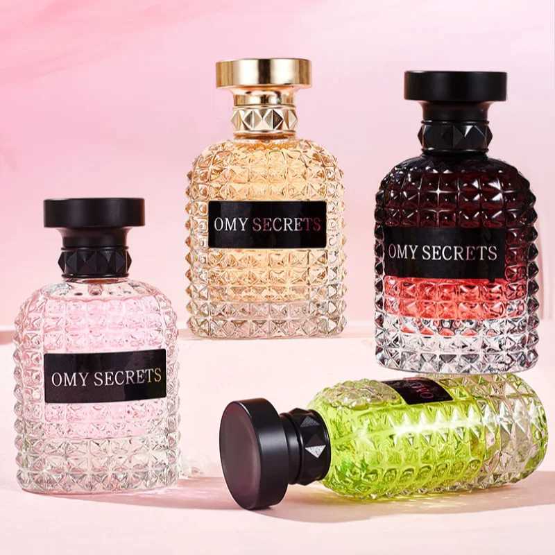 Brand Rose Miss Adventure Perfume Lasting Charm Floral Scent Light Fragranc Crystal Rivet Design 50ml Elegant Lady Eau De ParfumXJ250512