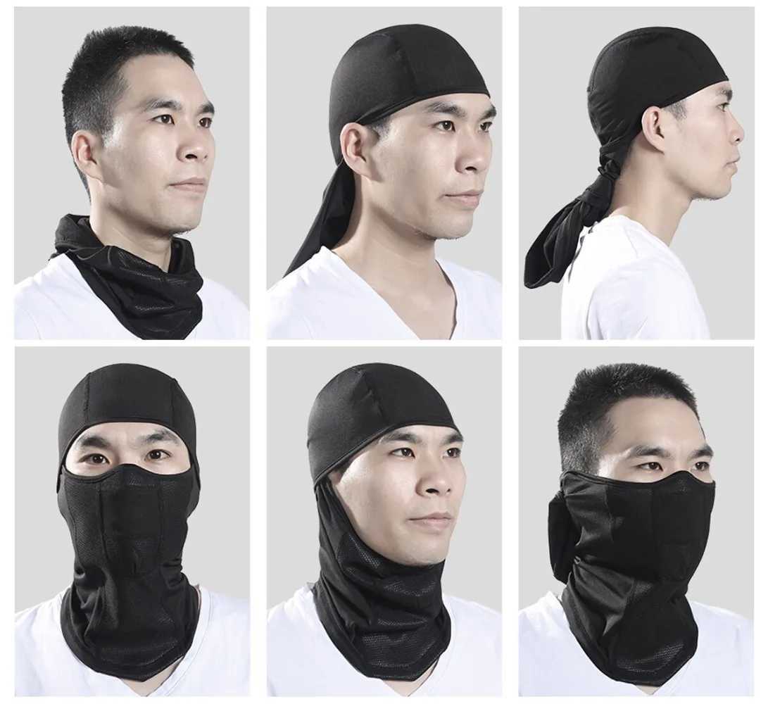 Winter Thermal Fleece Balaclava Hood Windproof Ski Full Face Mask Windproof And Outdoor Cold-Proof Warm Hat For Cold WeatherW250512
