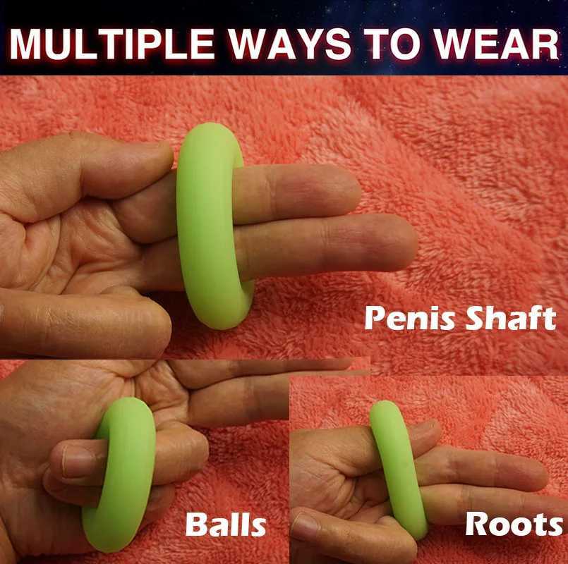 Liquid Silicone Cock Penis RingsScrotum Testicle Ball StrecherStretchy Cockring Ejaculation DelaySex Toys for Men W250512