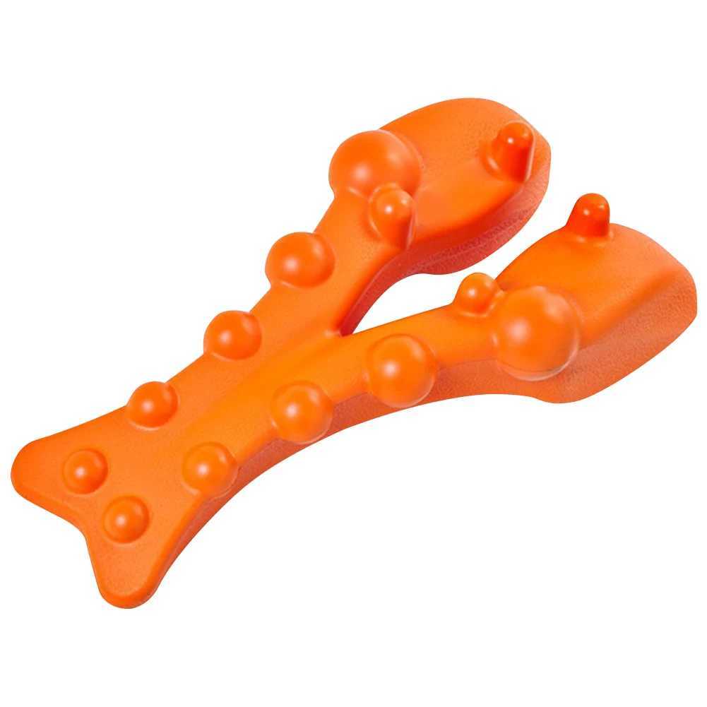 Cervical Traction Device Ergonomic Trigger Point Massager Tool Portable Cervical Spine Massage Pillow for Neck Shoulder BackW250512