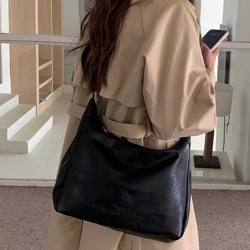 Casual Lage Capacity Messenger Bag Women 2024 Fashion Designer Luxury Female Tote Bag High Quality PU Leather HandbagsXJ250512