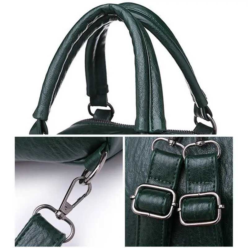 High Capacity Travel Backpack School Bags Ladies Fashion Designer Anti-Theft Pu Leather Handbag Rucksack Backpack Shoulder Bag Z250512