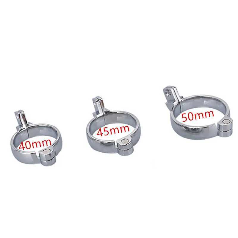 Cock Cage Ring Part Penis Lock Ring Male Chastity Device Part Ring CB6000 3 sizes for choice Drop Shipping W250512